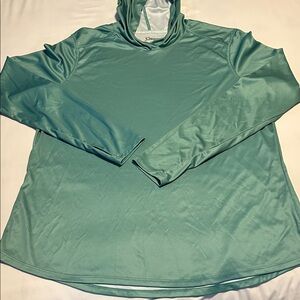 Bass Pro Shops Teal Long Sleeve Women's Top